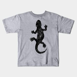 Black Barcelona City Lizard Kids T-Shirt